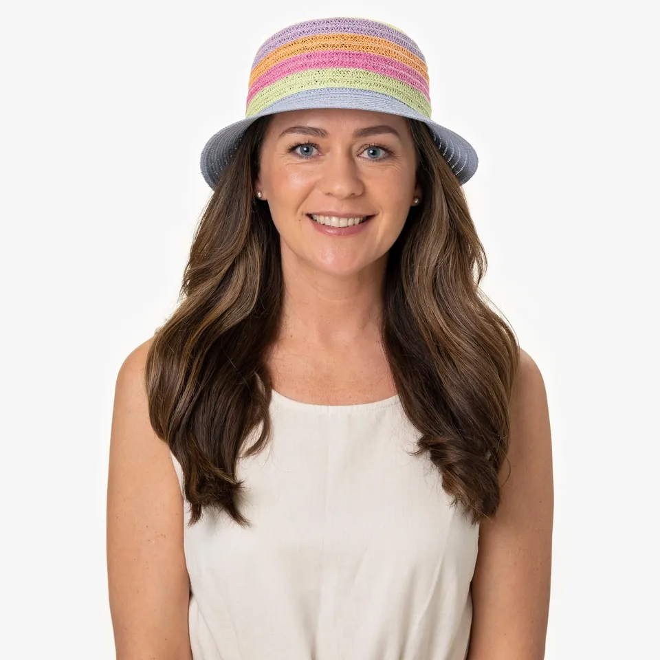 mayser-susanne-multicolour-strohhut-glocke image 1