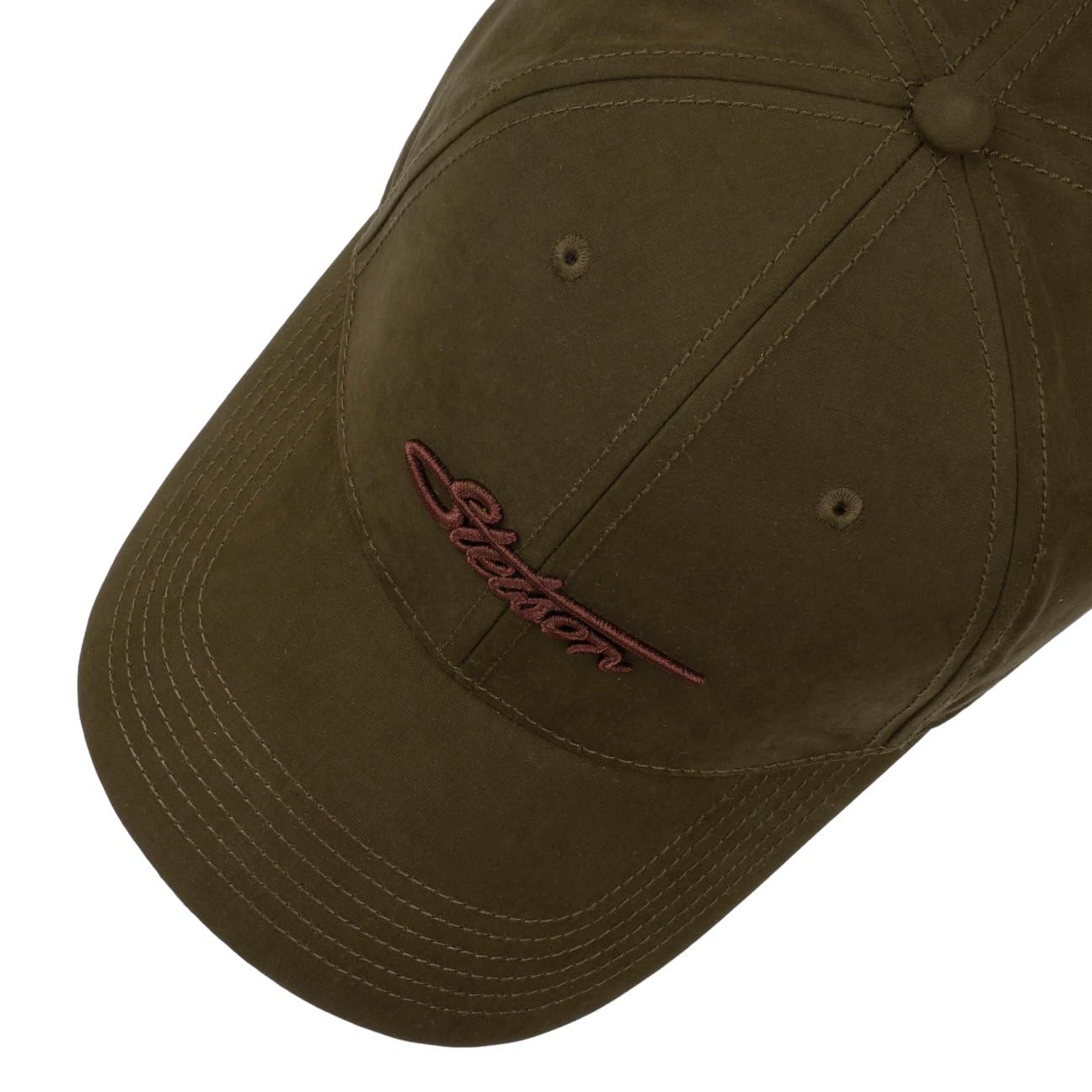 stetson-waxed-cotton-wr-cap-baseballcap-6-panel-strapback image 4