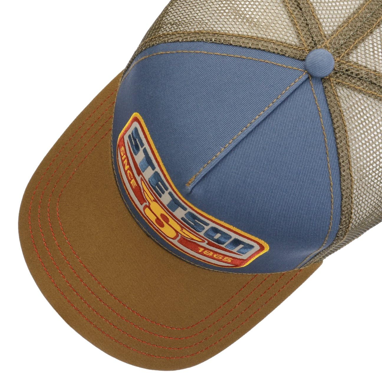 stetson-since-1865-s-patch-trucker-cap-snapback image 4