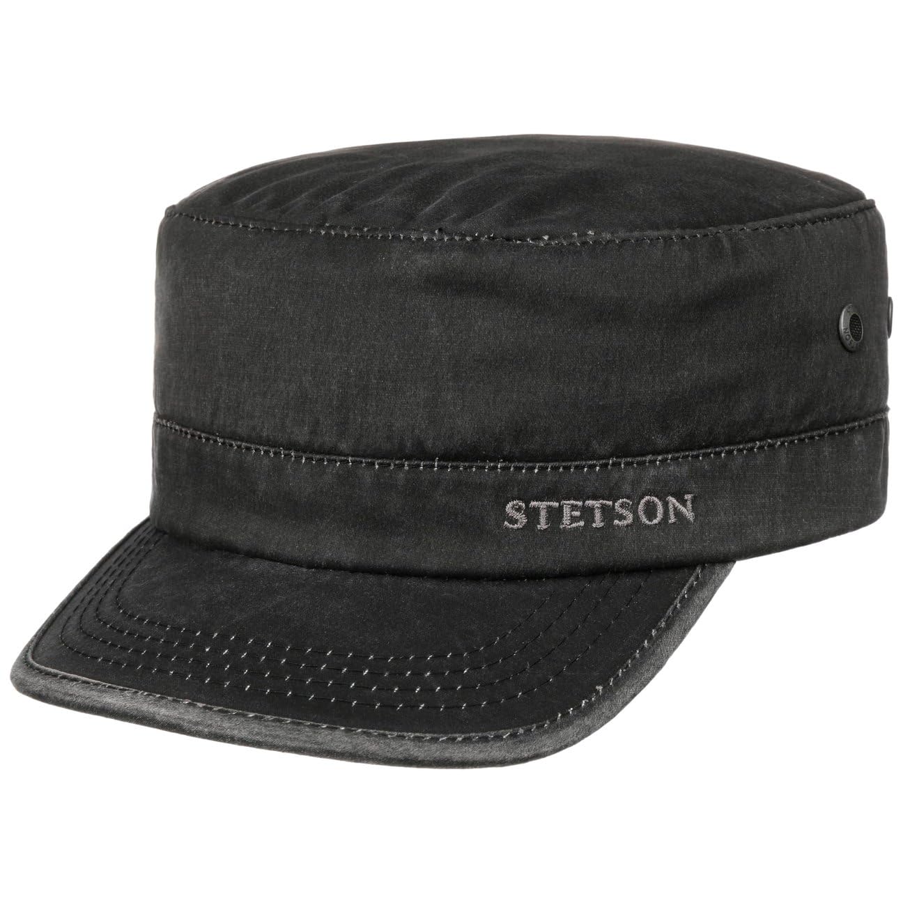 stetson-datto-armycap-herren-baumwollmix-uni image 1