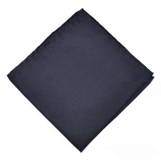 ascot-einstecktuch-100-seide-uni-marine-30-x-30-cm image 1