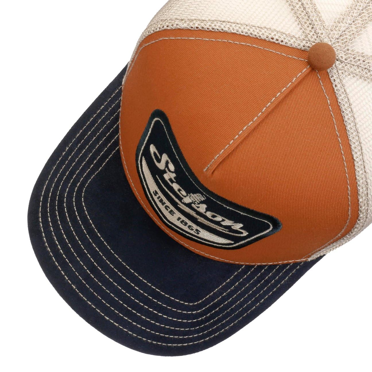 stetson-spark-plug-trucker-cap-snapback-meshcap-herren image 3