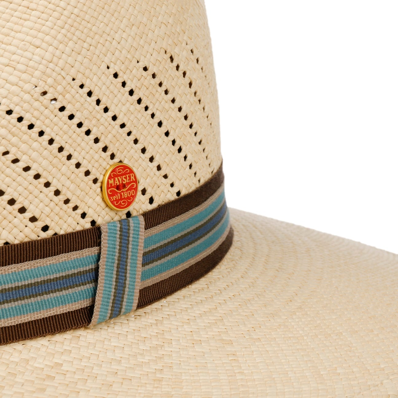 mayser-vented-crown-panamahut-traveller-herren image 6