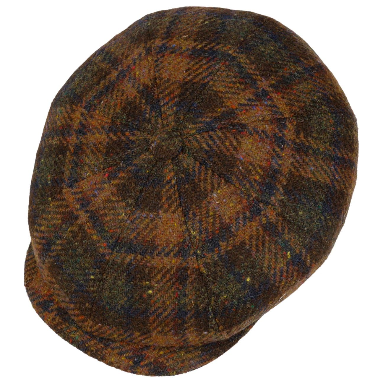 stetson-hatteras-terrick-ballonm-tze-8-panel-retro-karo-wolle-made-in-germany-he image 3