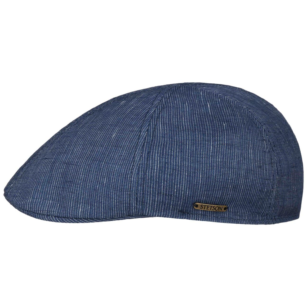 stetson-texas-stripe-flatcap-schirmm-tze-leinen-sommer-made-in-eu image 6