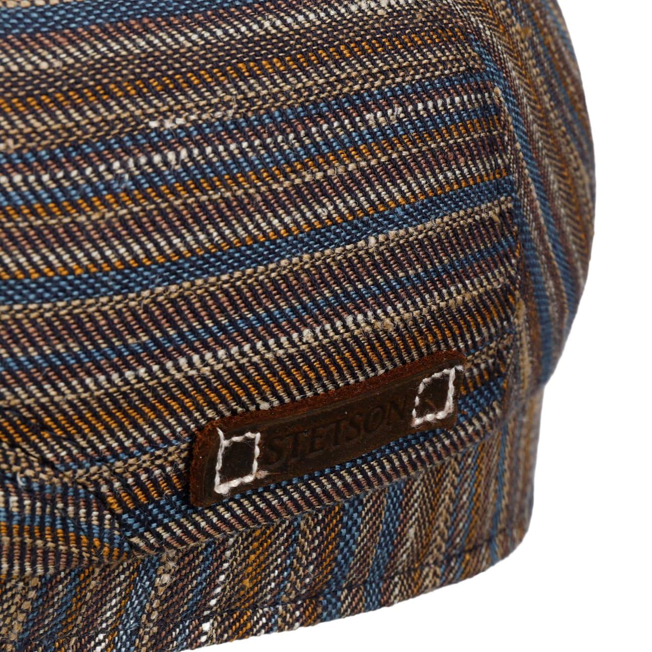 stetson-stripe-barista-driver-flatcap-schirmm-tze-gestreift-mehrfarbig-made-in-e image 4