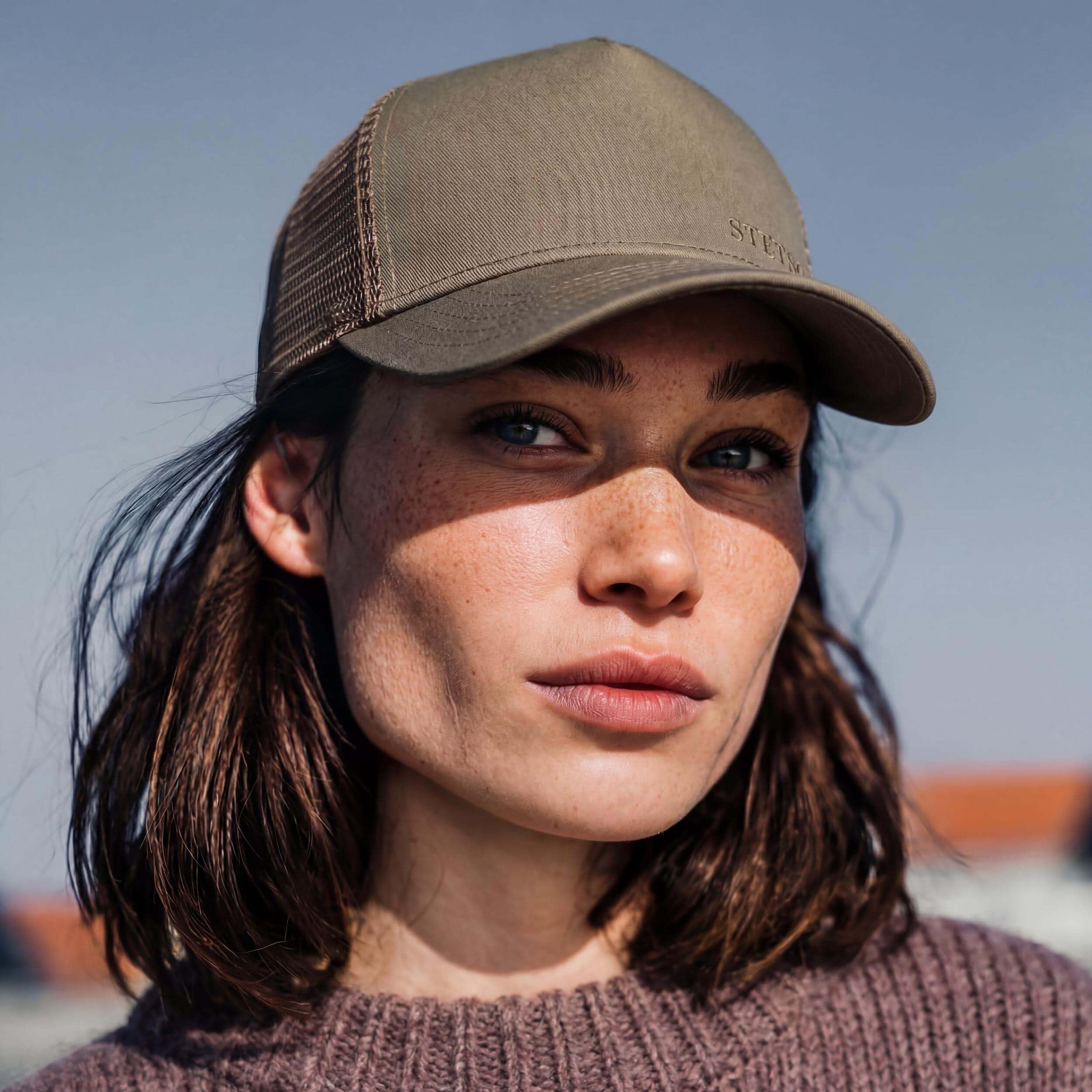 stetson-brooklin-trucker-cap-6-panel-uni-snapback-baumwolle-mit-mesh image 2
