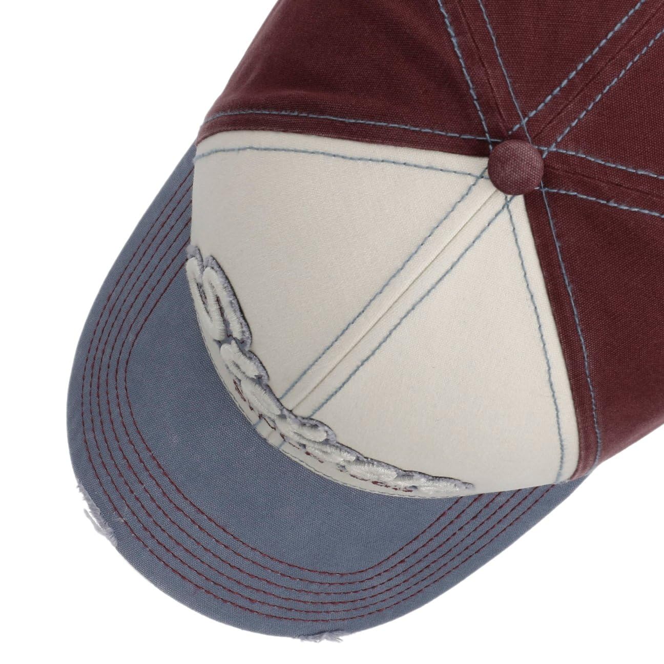 stetson-tricolour-vintage-distressed-cap-6-panel-strapback-unisex image 4