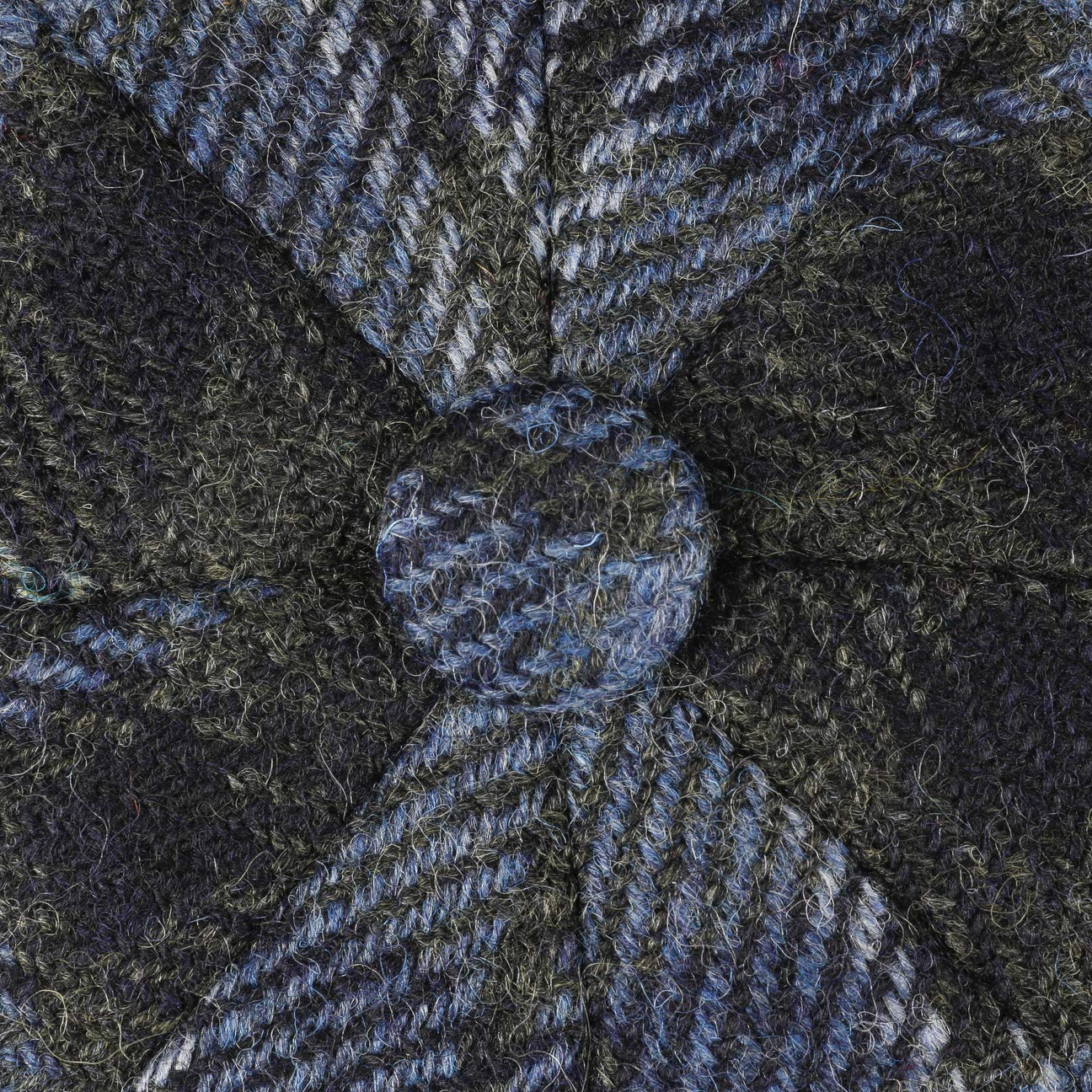 stetson-hatteras-classic-wool-check-flatcap-herren-blau-62-cm image 5