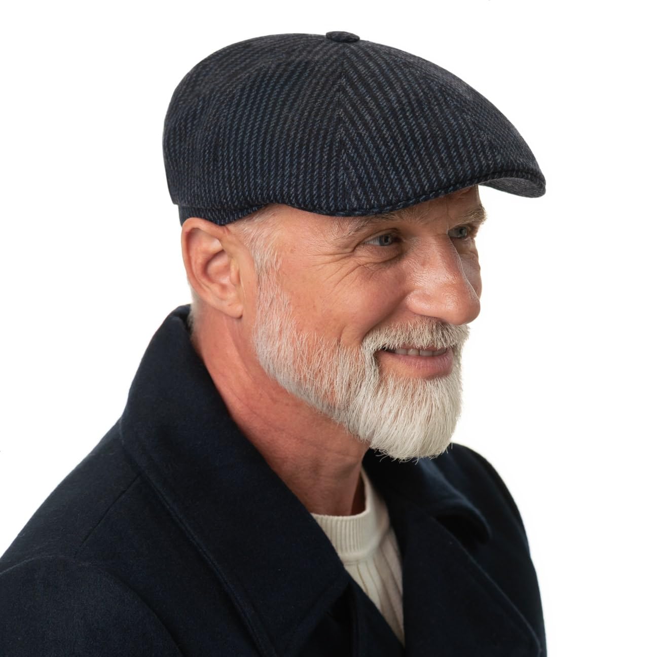 stetson-hatteras-schirmm-tze-gestreift-made-in-germany image 2