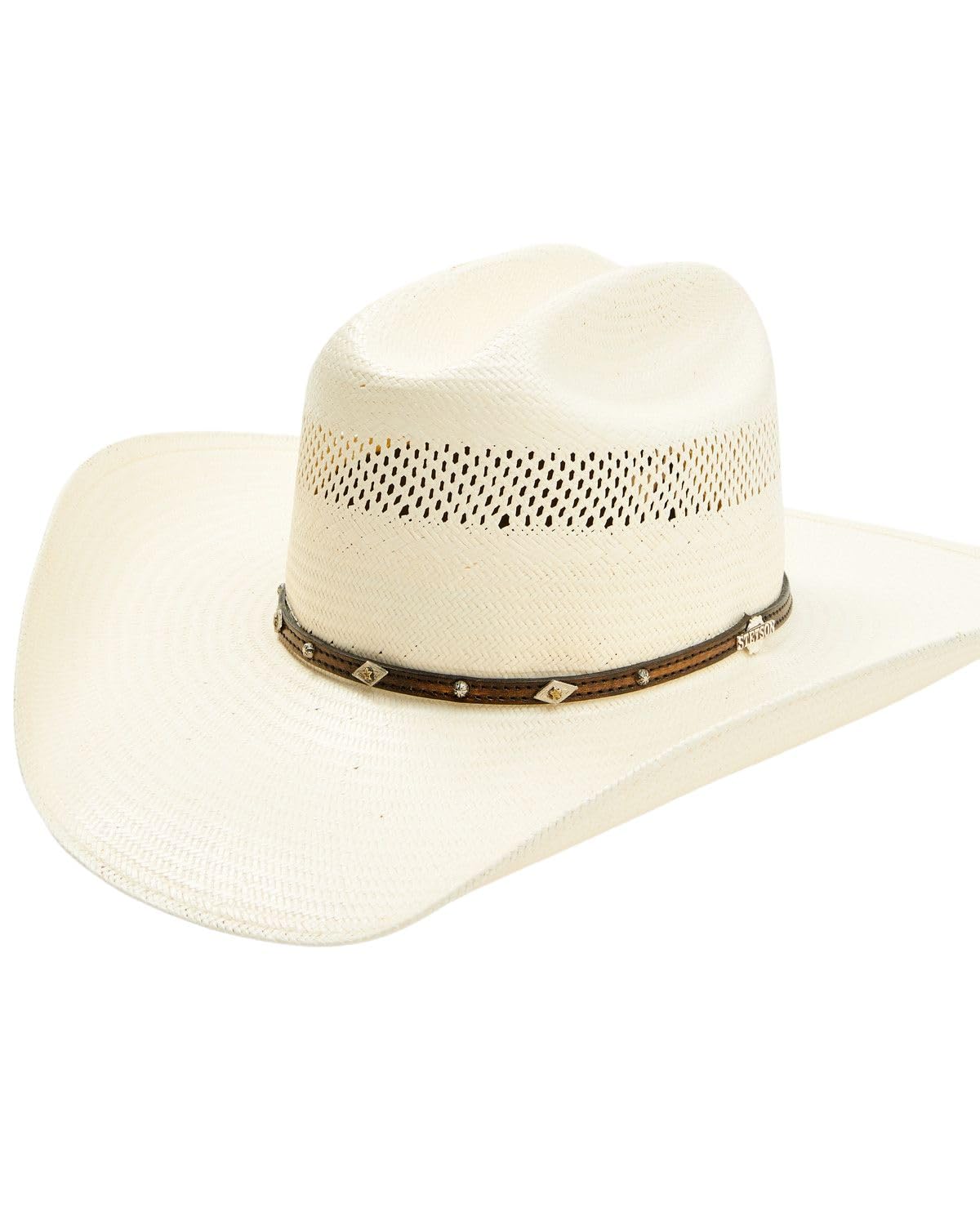 stetson-lobo-10x-straw-cowboy-hut-mit-concho-band image 1