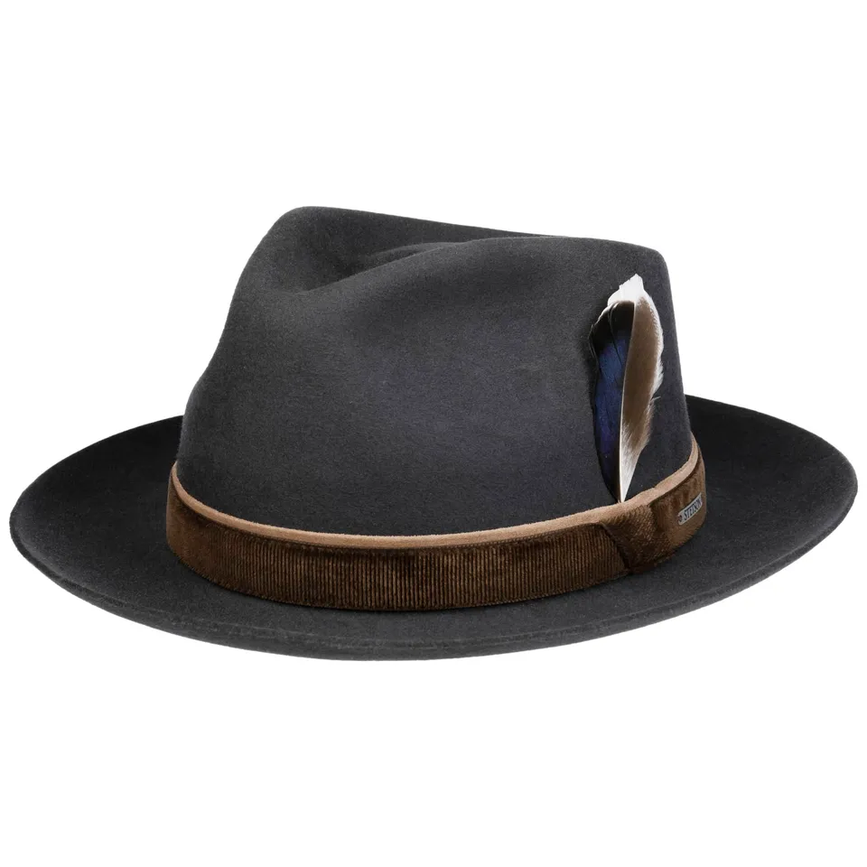 stetson-pinehurst-fedora-wollhut-bogartform-asahi-guard-f-r-herren image 1