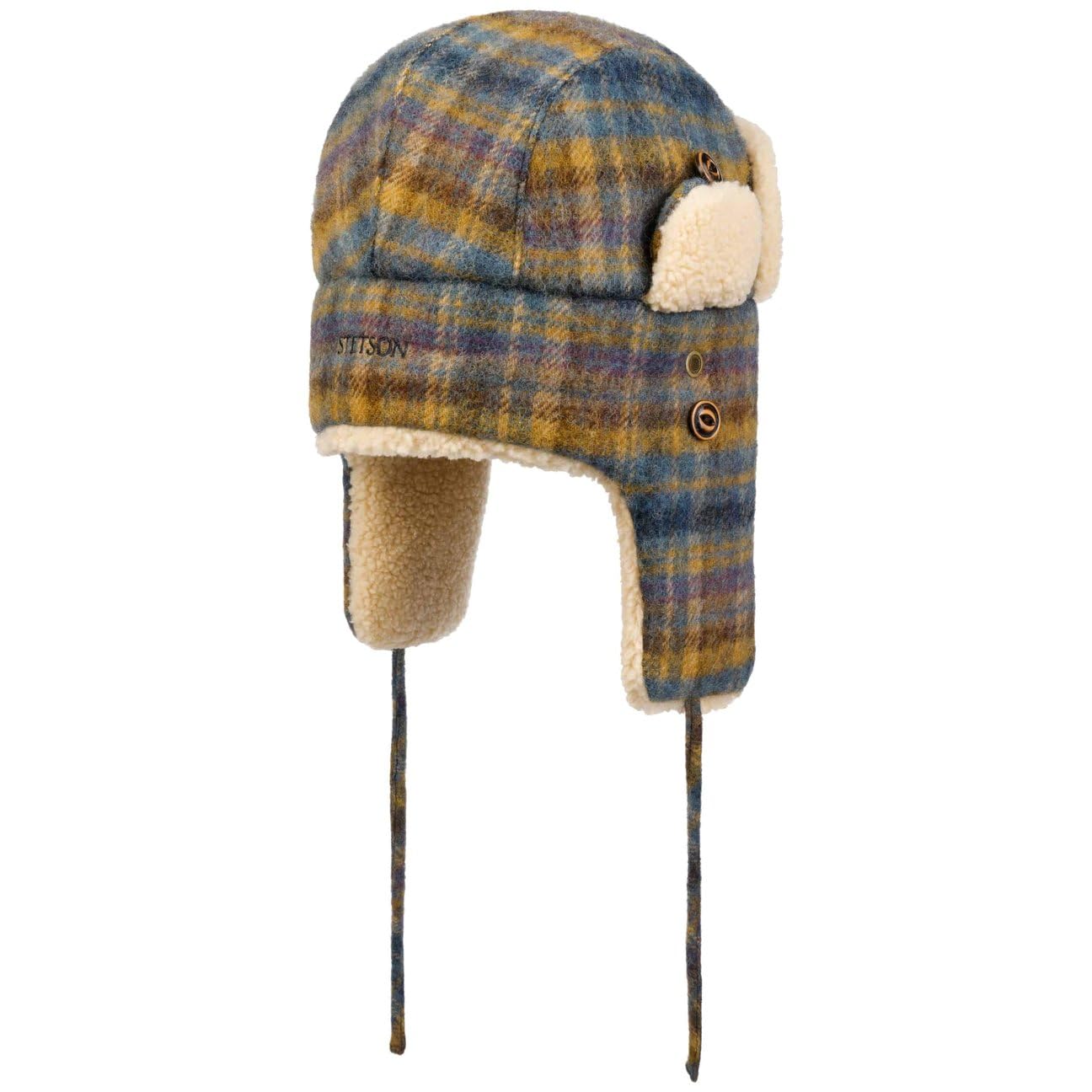 stetson-meadville-bomber-fliegerm-tze-kariert-unisex-herbst-winter image 6
