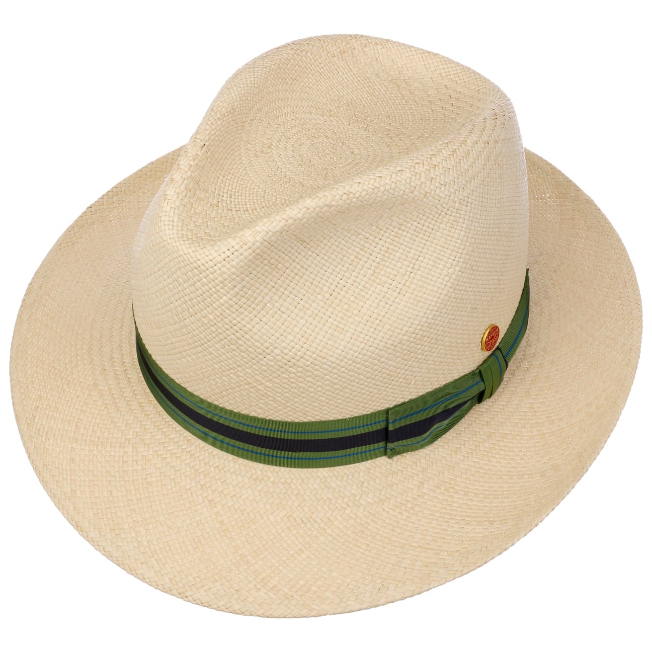 mayser-albenga-green-stripes-panamahut-herren image 4