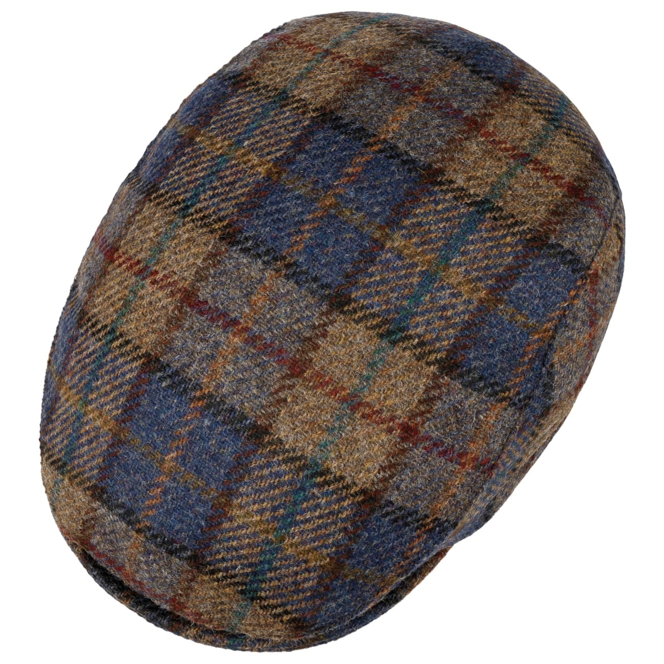 mayser-frankie-soft-check-shetland-flatcap-schurwolle image 3