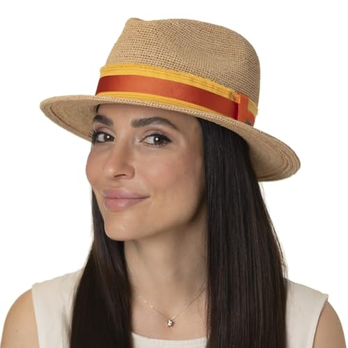 stetson-crochet-raffia-traveller-strohhut-natur-mit-garniturband image 8