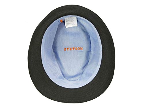 stetson-geneva-trilby-leinenhut-schwarz-gr-58 image 8