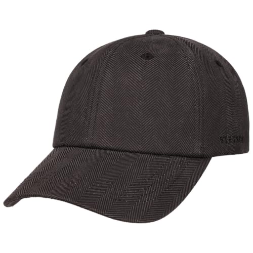 stetson-herringbone-baseballkappe-mit-metallclip-und-futter image 7