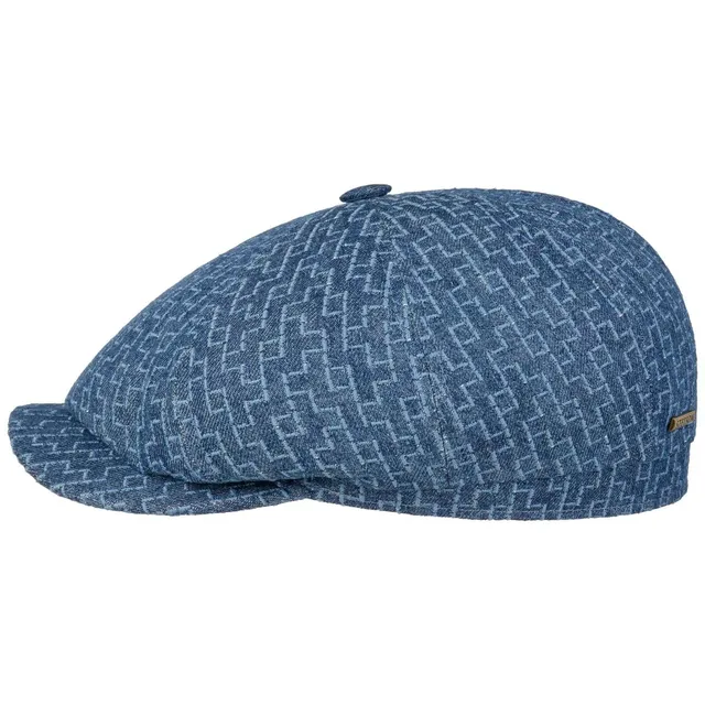 stetson-hatteras-flatcap-aus-baumwolle-hanf-mit-stickerei-f-r-herren image 1