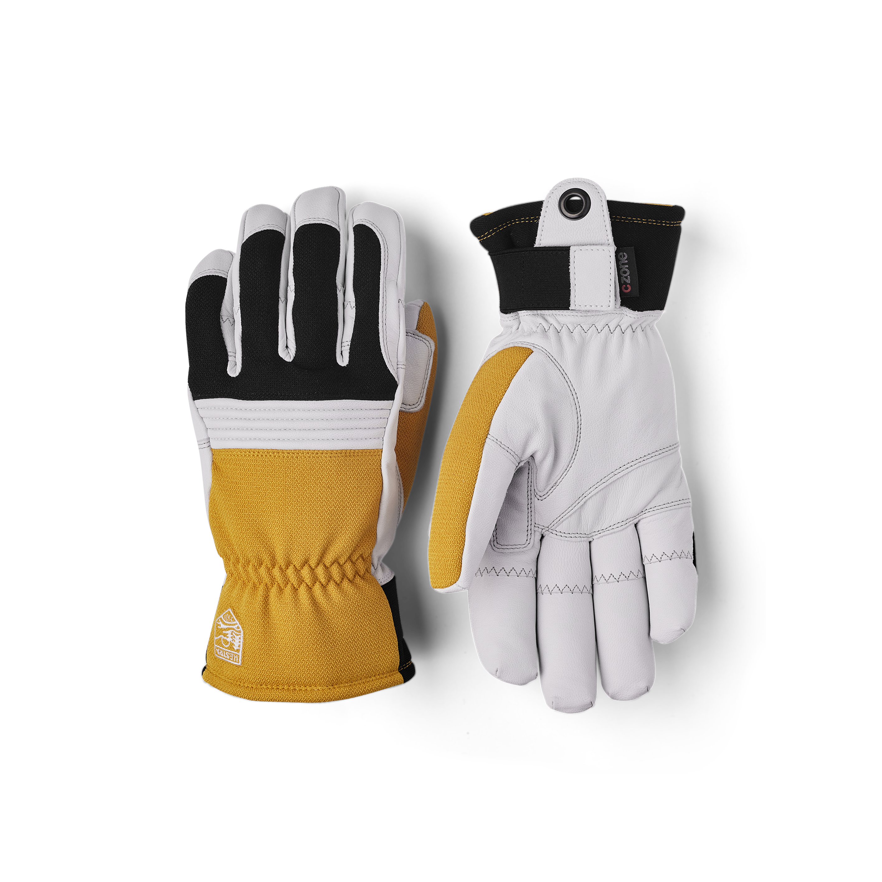 hestra-couloir-5-finger-skihandschuhe-ziegenleder-czone image 1