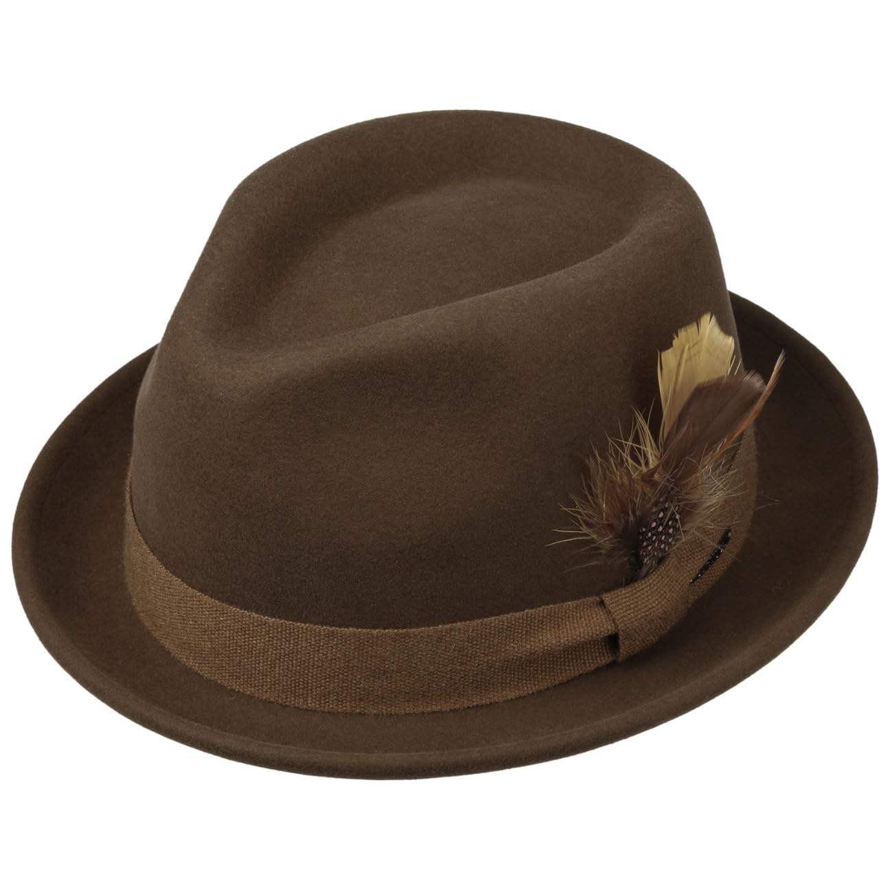 stetson-guilford-player-wollhut-wollfilz-wasserabweisend-mit-feder-unisex image 2