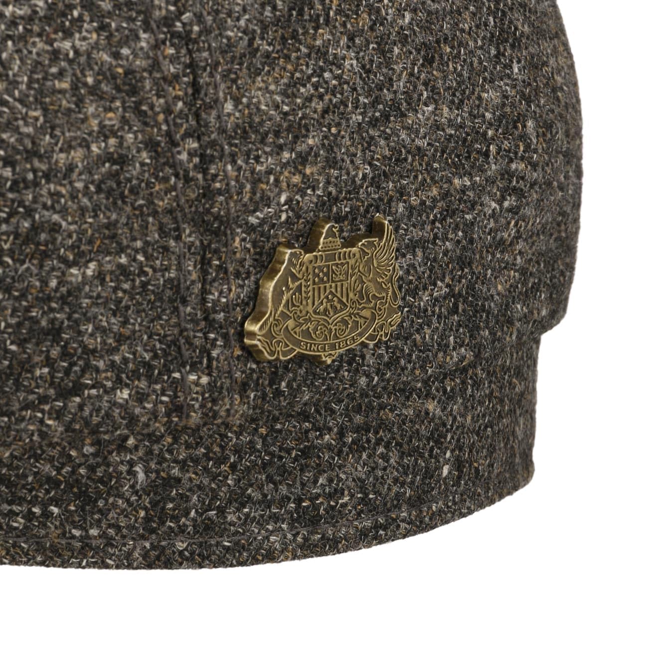 stetson-hatteras-since-1865-flatcap-grau-meliert-wollcap-herren image 4