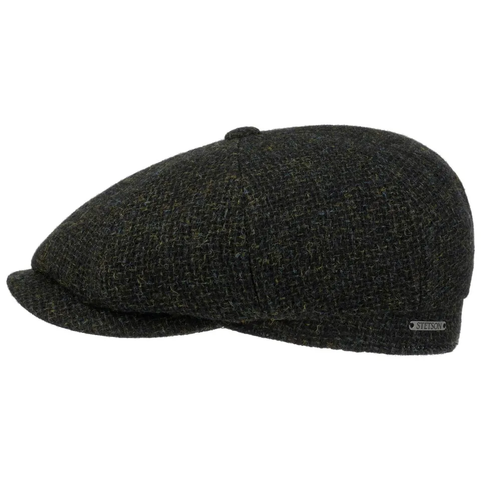 stetson-hatteras-shetland-wool-flatcap-herren-baumwoll-gef-tterte-schieberm-tze- image 1