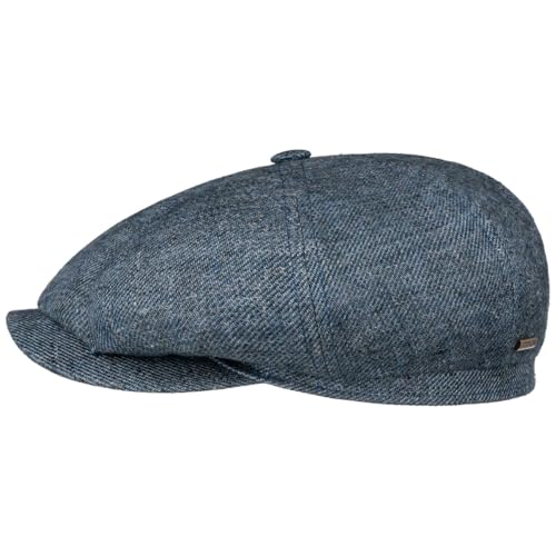stetson-hatteras-schirmm-tze-uni-meliert-herren-leinen-flatcap-made-in-eu image 5