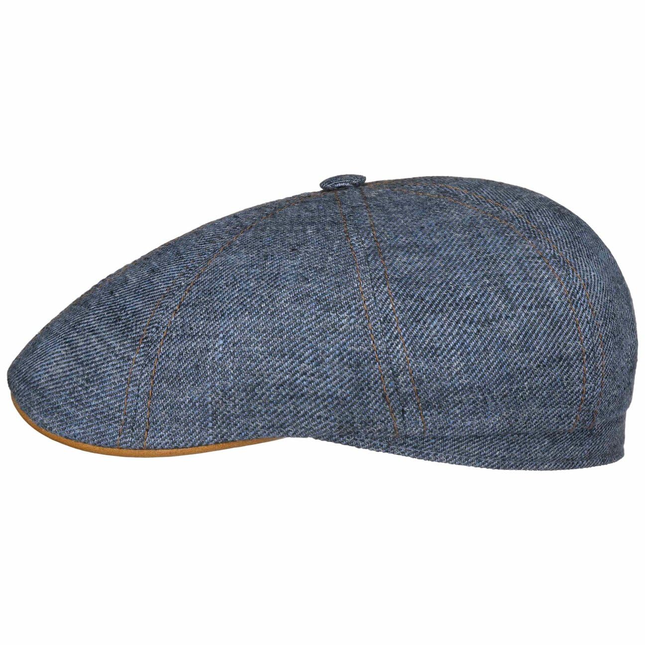 stetson-kelvey-flatcap-leinen-made-in-germany-sommer image 1