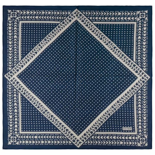 stetson-abstract-geometric-bandana-schal-aus-baumwolle-unisex image 7
