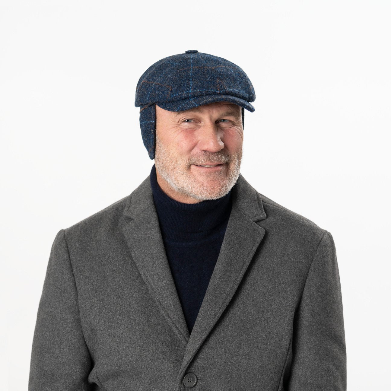 mayser-seven-premium-harris-tweed-flatcap-sidney image 1
