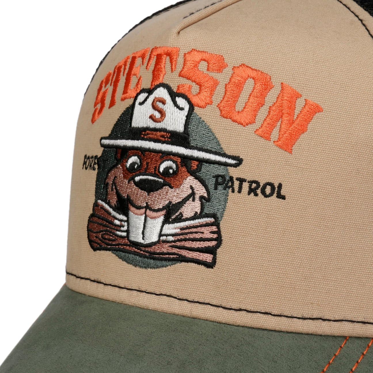 stetson-forest-patrol-trucker-cap-snapback-herren-baumwolle image 7