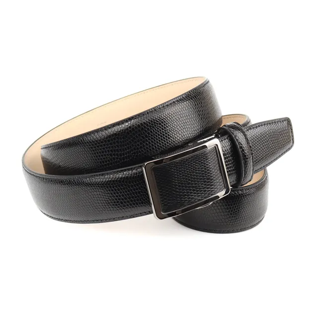 anthoni-crown-herren-lederg-rtel-automatik-3-5-cm-schwarz-36v10 image 1