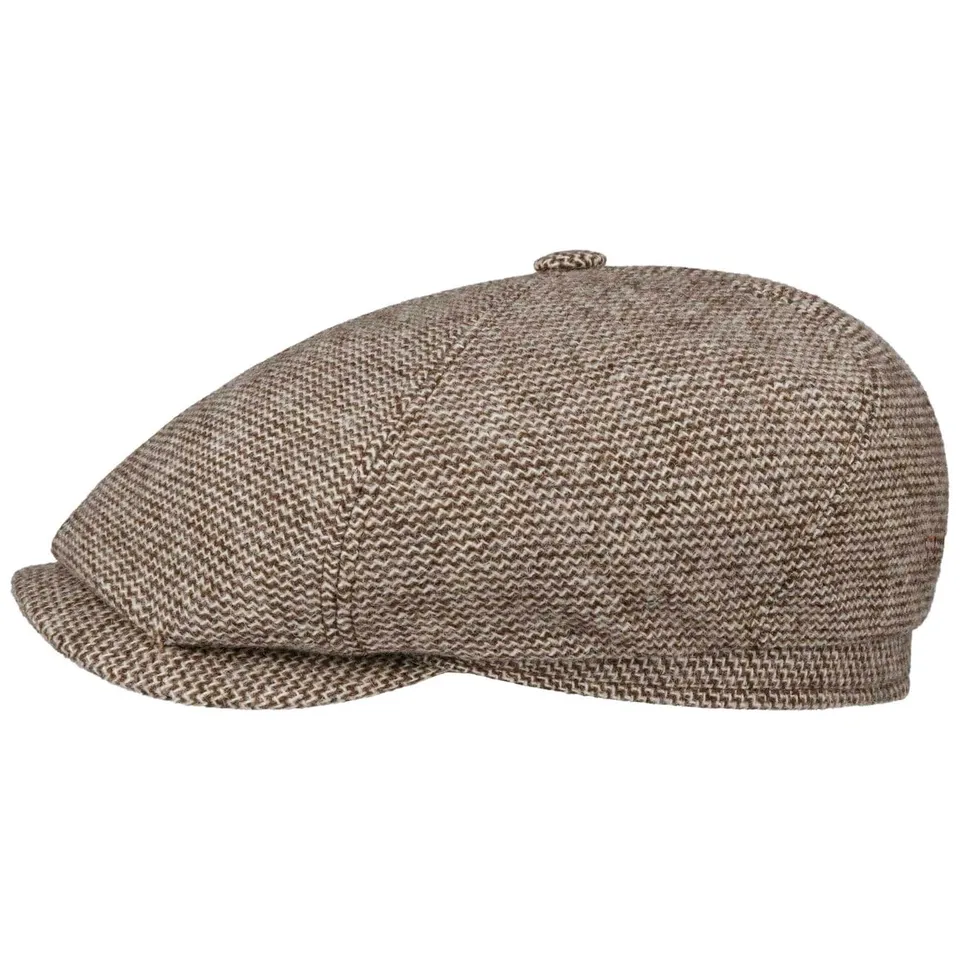 stetson-6-panel-flatcap-ungef-rbt-100-schurwolle-herren-made-in-eu image 1