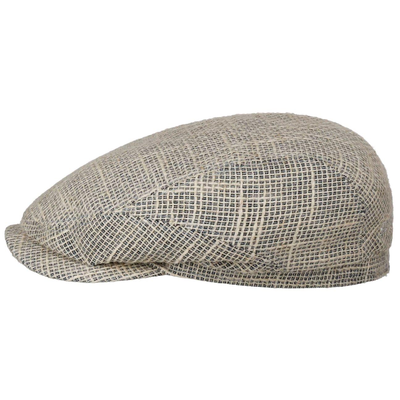stetson-sustainable-linen-mix-driver-flatcap-meliert-mehrfarbig-herren image 1