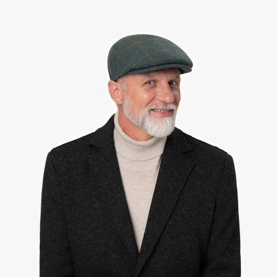 mayser-sidney-new-harris-tweed-flatcap-herren image 1