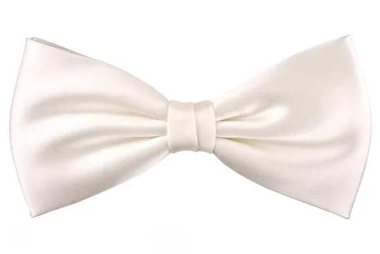 ascot-schleife-uni-satin-off-white-seidenfliege-form-wien-6-cm image 1