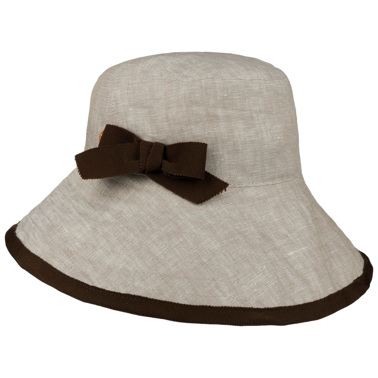mayser-enna-melange-damenhut-aus-leinen-mit-schleife image 2