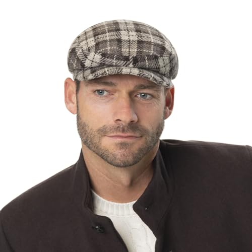 stetson-harris-tweed-driver-flatcap-karierte-woll-schirmm-tze-made-in-germany image 7