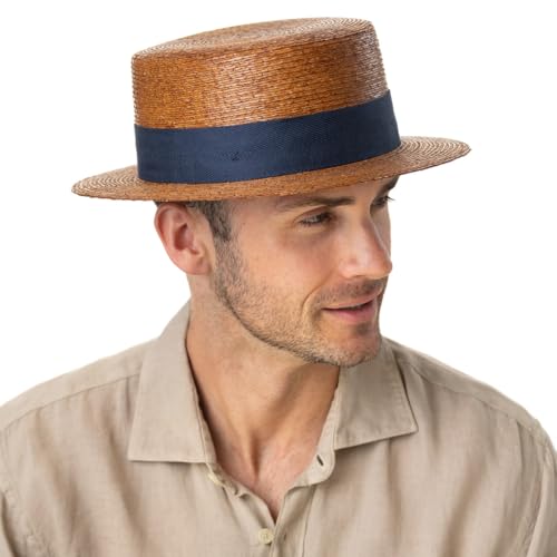 stetson-revenco-boater-palm-strohhut-100-stroh image 7