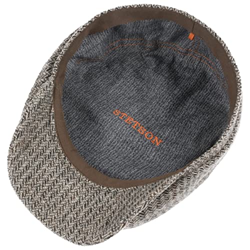 stetson-hatteras-fischgr-ten-flatcap-schurwolle-mit-futter-beige image 7