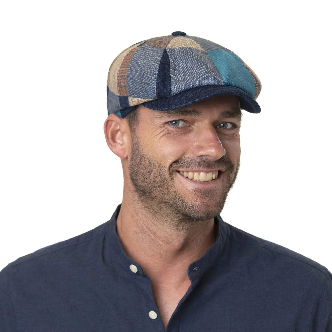 stetson-hatteras-summer-patchwork-flatcap-herren image 2