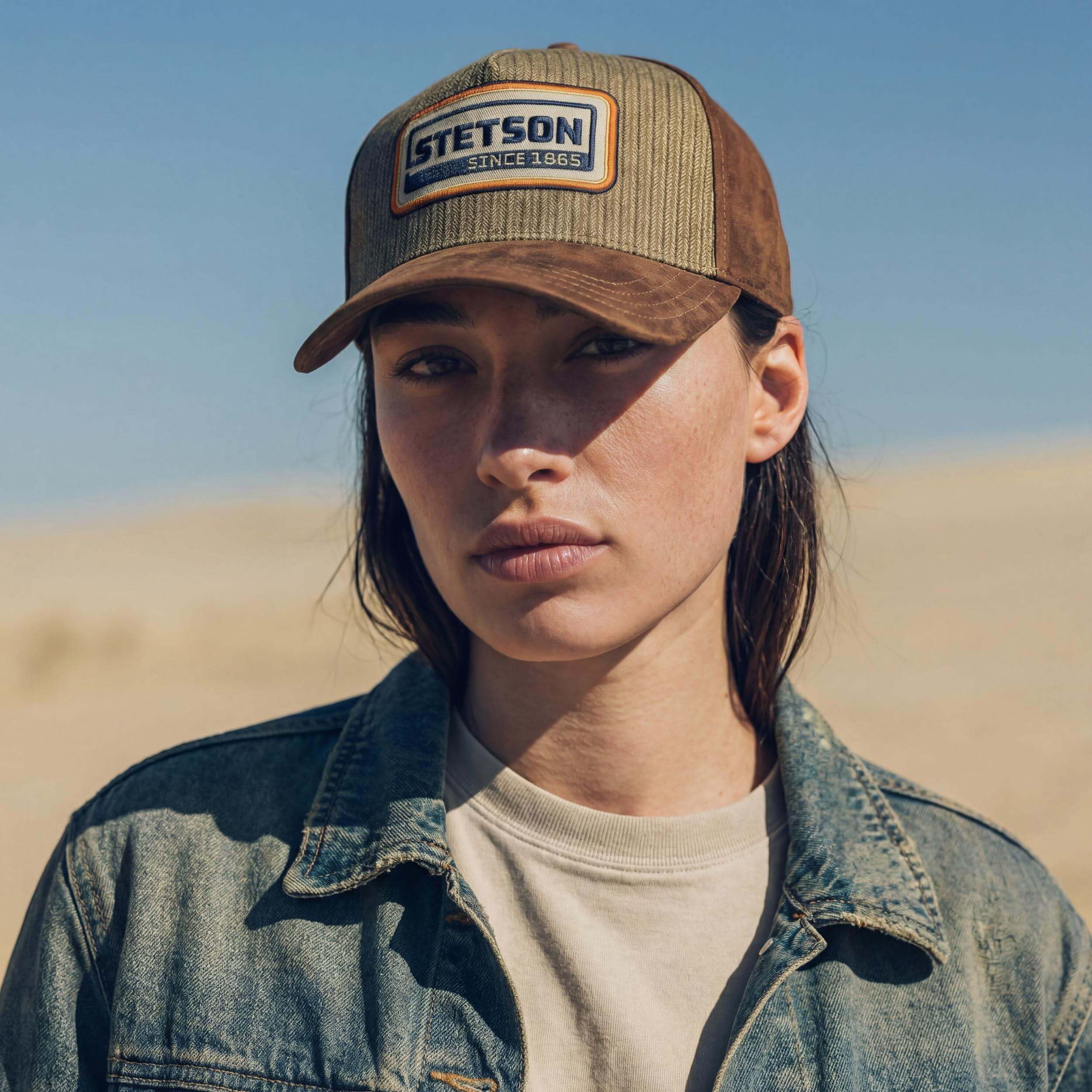 stetson-retro-stripes-truckercap-baseballcap-aus-leder-mix-mehrfarbig image 2