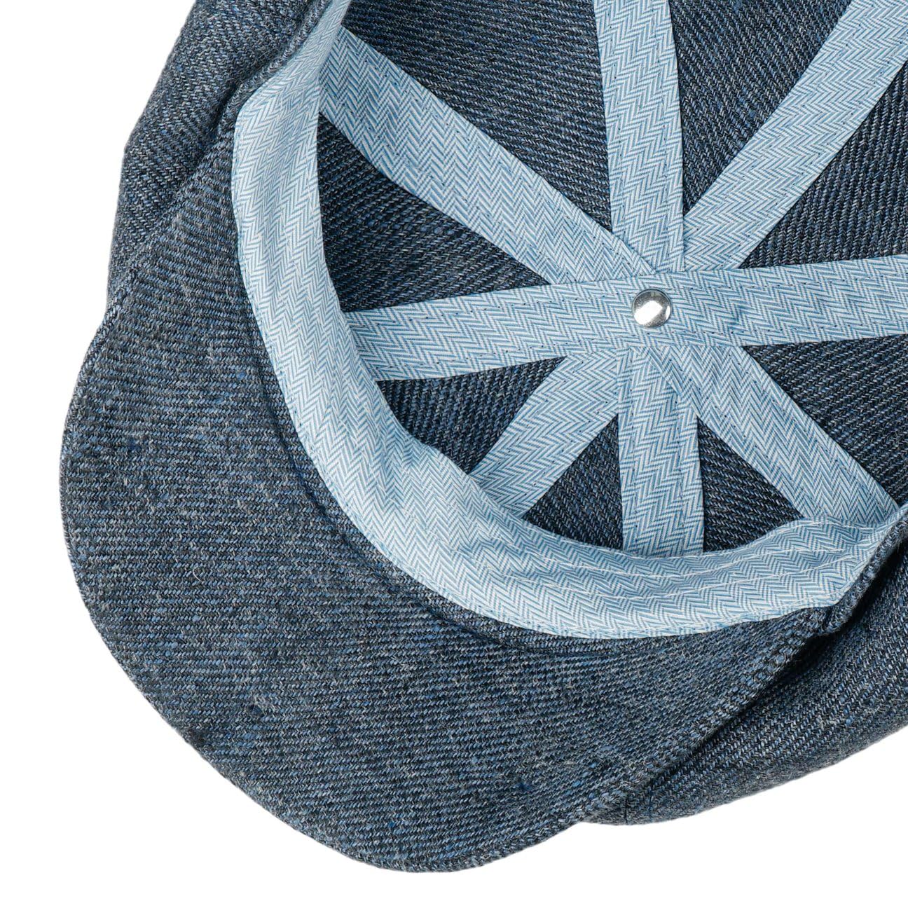 stetson-hatteras-schirmm-tze-uni-meliert-herren-leinen-flatcap-made-in-eu image 3