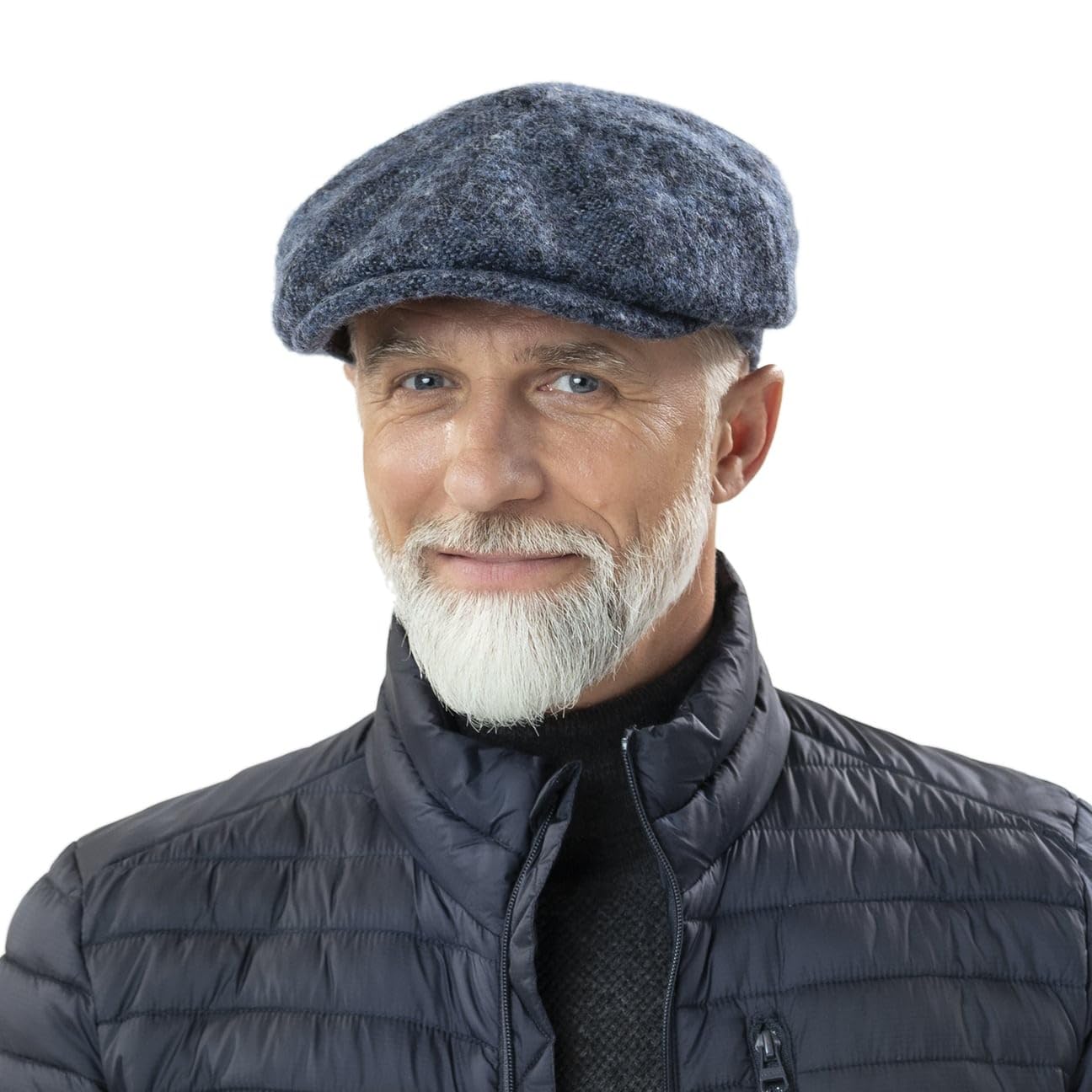 stetson-hatteras-schirmm-tze-ballonm-tze-tweed-meliert-flatcap-59-cm image 3