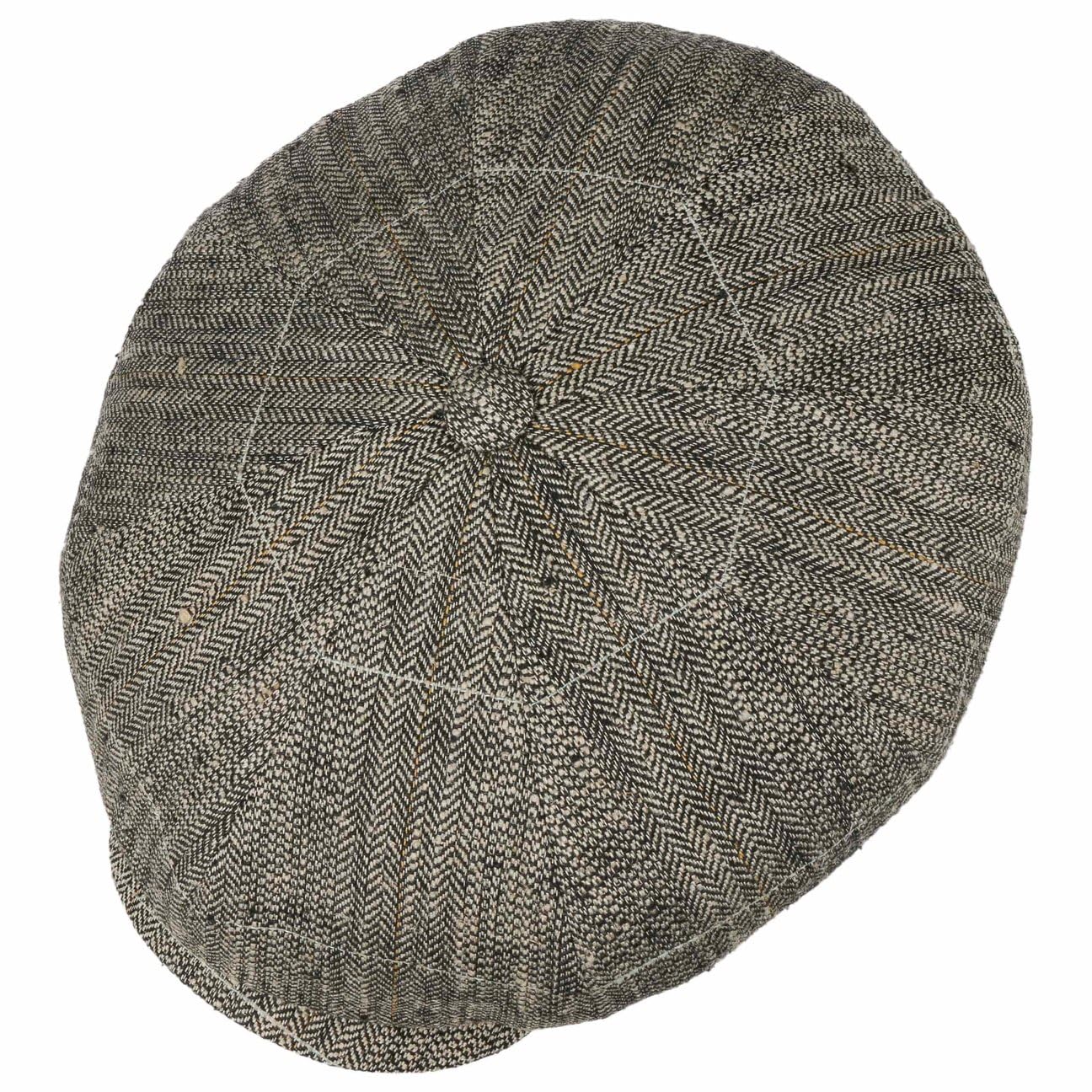 stetson-coverton-flatcap-herringbone-herren-schirmm-tze-aus-seide-leinen-made-in image 2