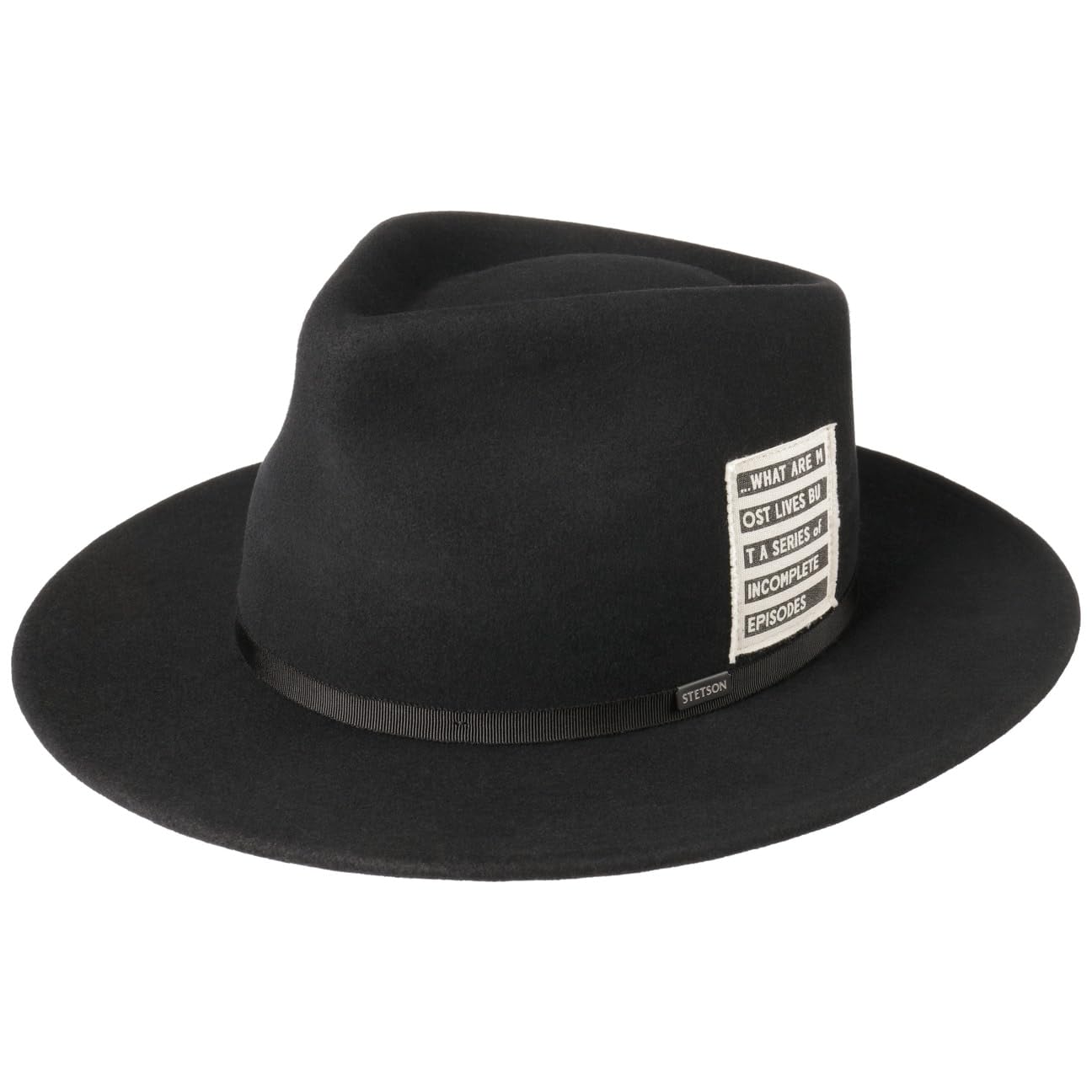 stetson-episodes-fedora-wollhut-wolle-kaschmir-traveller-unisex image 1