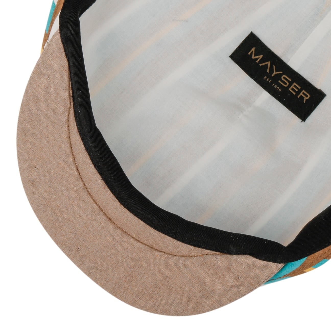 mayser-sidney-stripes-flatcap-herren image 8
