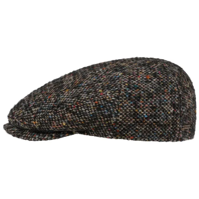 stetson-colour-dots-flatcap-herren-donegal-tweed-stil-mehrfarbig image 1