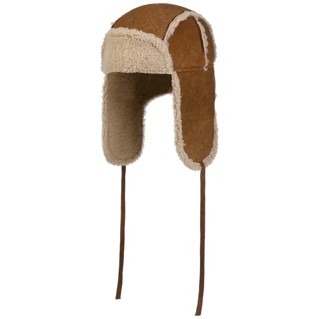 stetson-lambsfur-bomber-fliegerm-tze-aus-lammleder-handgefertigt-in-deutschland- image 1